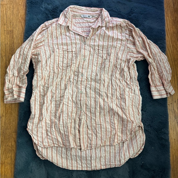 JW ANDERSON x UNIQLO Striped Casual Shirt - Picture 1 of 10